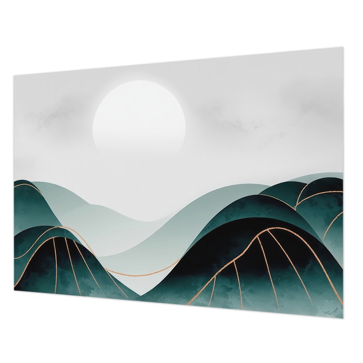 Fotótapéta Falra, Wallfluent, Látszólagos béke, Zöld, 208 x 146 cm, Vlies, Nappaliba, Szobába, 010100060040000284892