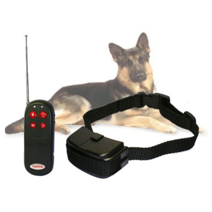 Zgarda electronica de antrenament pentru caini, Top Gift, 200m, sunet, vibratie