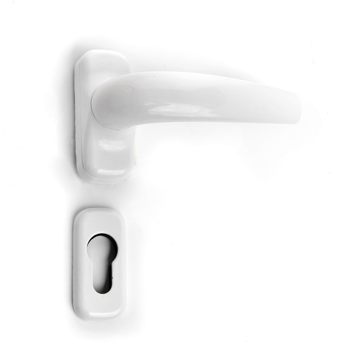 Maner usa termopan aluminiu, PANIDIS, Grecia X 502, alb, rezistent, ergonomic