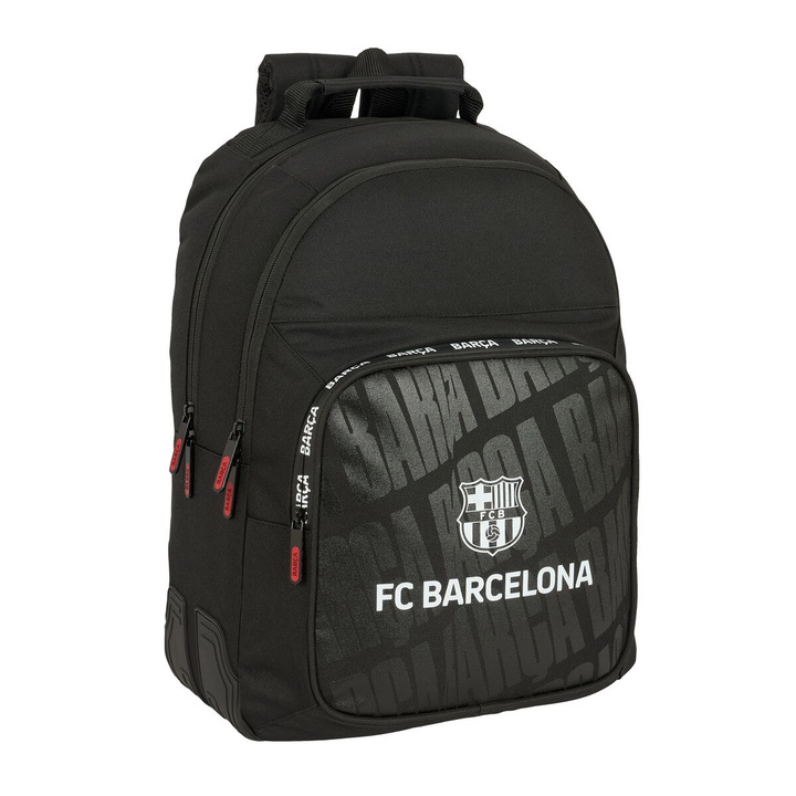 Ghiozdan F.C. Barcelona Negru 32 x 42 x 15 cm
