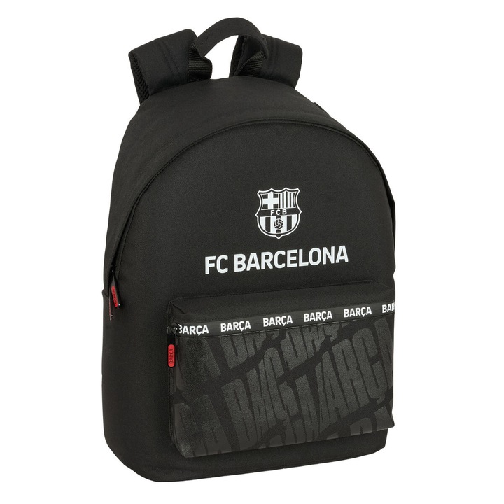 Ghiozdan F.C. Barcelona Negru 31 x 41 x 16 cm