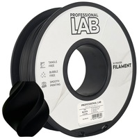 Filament pentru imprimante 3D, PLA, Profesional Lab, Black, 1.75 mm, 1 kg