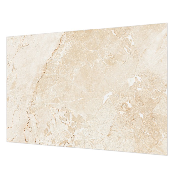 Fototapet Vlies de Perete, Wallfluent, Piatra naturala, Bej, 312 x 219 cm, Art Deco, Lavabil