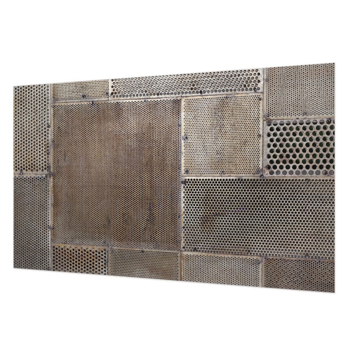 Rola Tapet Vlies De Perete, Wallfluent, Modele metalice, Gri, 416 x 254 cm, Elegant, Usor De Instalat, 010100060100000030919