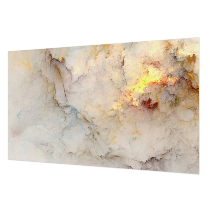 Modern Tapétatekercs De Perete, Wallfluent, Peisaj colorat, Alb, 416 x 254 cm, Elegant, Adeziv Puternic, 010100060100000077394