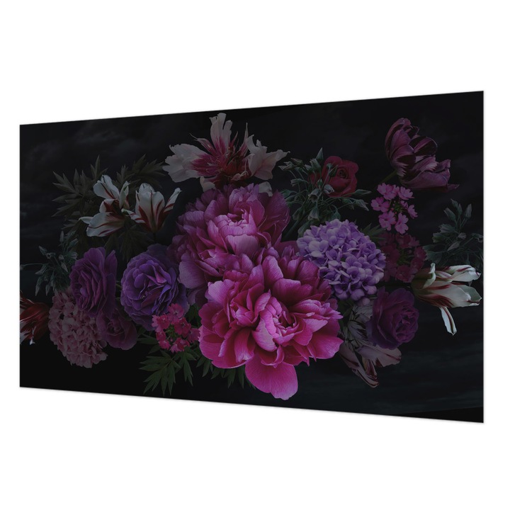 Tapet Vlies De Perete, Wallfluent, Eleganta florala, Roz, 416 x 254 cm, Elegant, Pentru Dormitor, Bucatarie, 010100060100000282783