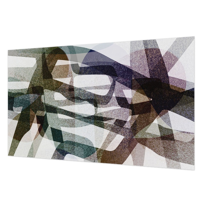 Fali Fotótapéta, Wallfluent, Funde colorate, Negru, 416 x 254 cm, Elegant, Pentru Birou, 010100060100000284784