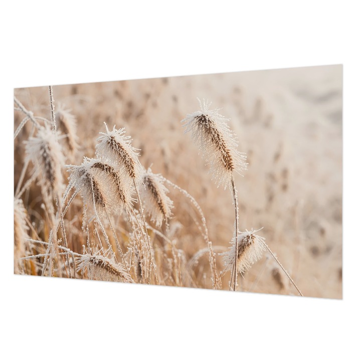 Fotótapéta Falra, Wallfluent, Téli táj, Fehér, 416 x 254 cm, Vlies, Dekoráció, 010100060100000284895