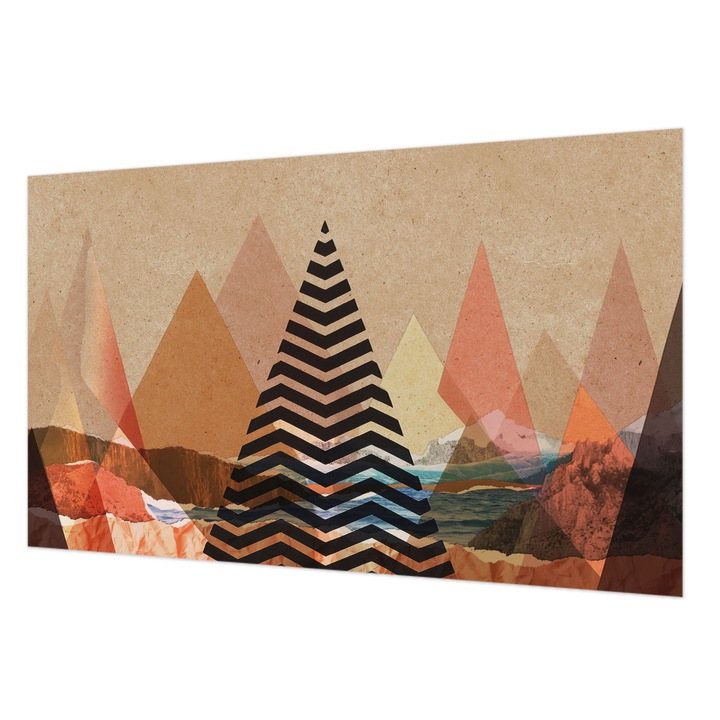 Fali Fotótapéta, Wallfluent, Peisaj abstract, Alb, 416 x 254 cm, Elegant, Adeziv Puternic, 010100060100000285035