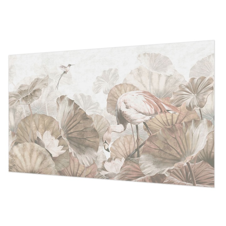 Vlies Fotótapéta De Perete, Wallfluent, Natura eleganta, Bej, 416 x 254 cm, Decorativ, Pentru Birou, 010100060100000285242