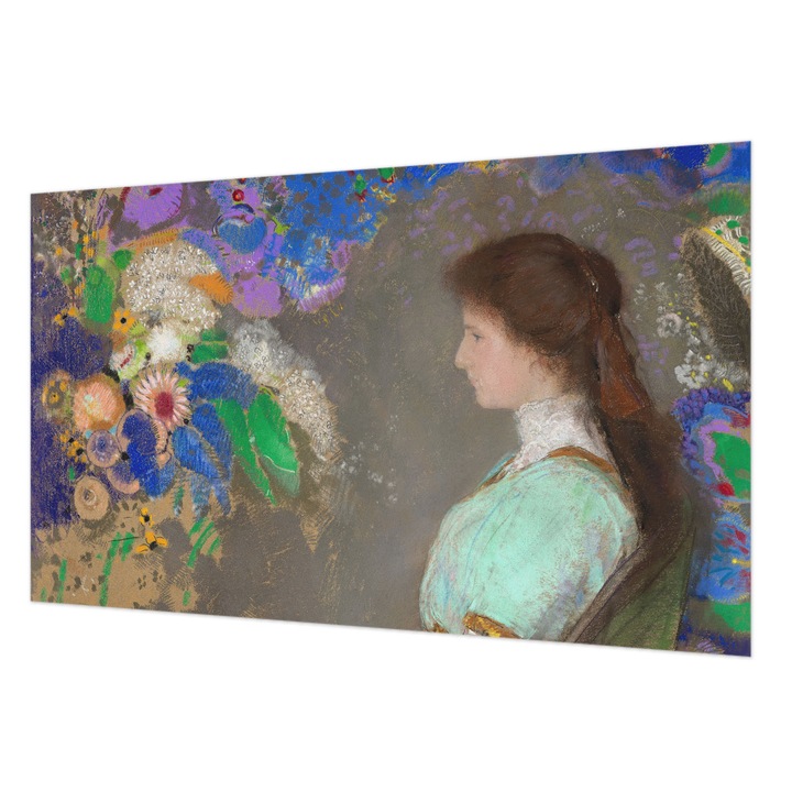 Tapéta Vlies Fali Dekoráció, Wallfluent, Romantikus jelenet, Szürke, 416 x 254 cm, Nem Szőtt, Modern Tapétatekercs, 010100060100000285349