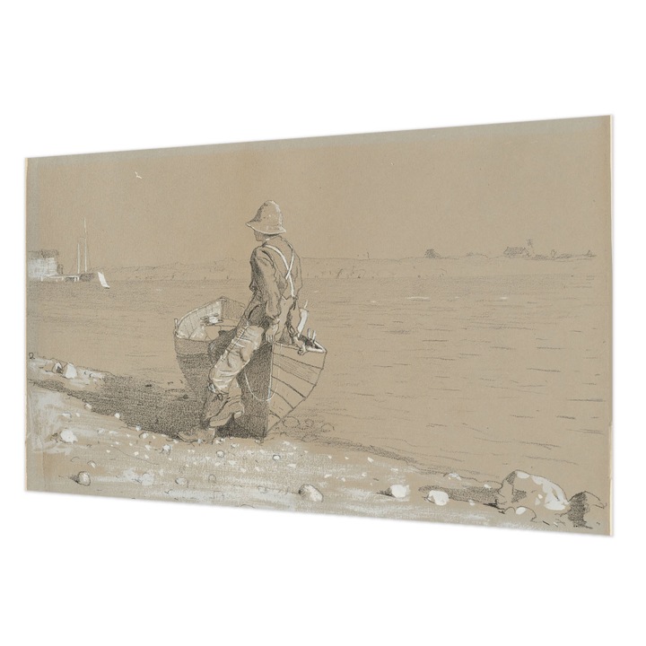 Dekor Tapéta, Wallfluent, Nosztalgikus jelenet, Szürke, 416 x 254 cm, Nem Szőtt, Előszobába, Hálószobába, 010100060100000285390