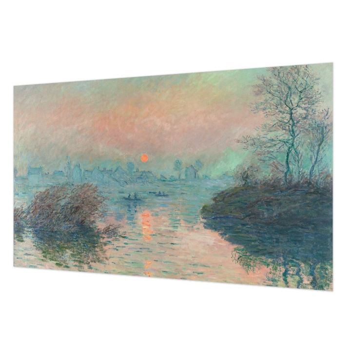 Fali Fotótapéta, Wallfluent, Amurg atmosferic, Albastru, 416 x 254 cm, Art Deco, Lavabil, 010100060100000285478