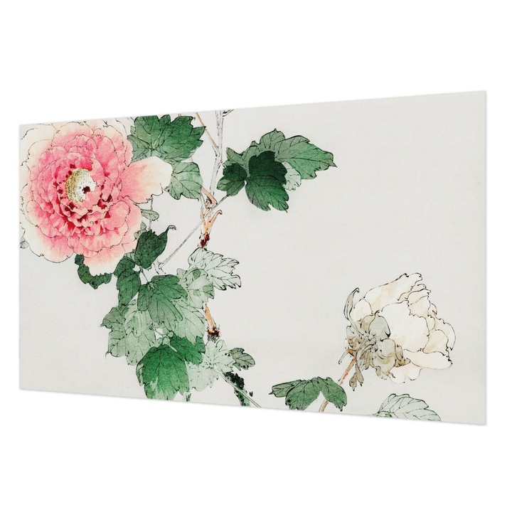 Rola Tapet Vlies De Perete, Wallfluent, Subtilitate florala, Verde, 416 x 254 cm, Decorativ, Pentru Dormitor, Bucatarie, 010100060100000285552