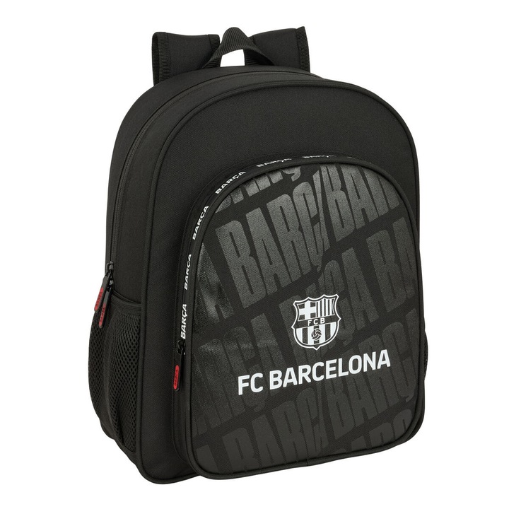 Ghiozdan F.C. Barcelona Negru 32 x 38 x 12 cm