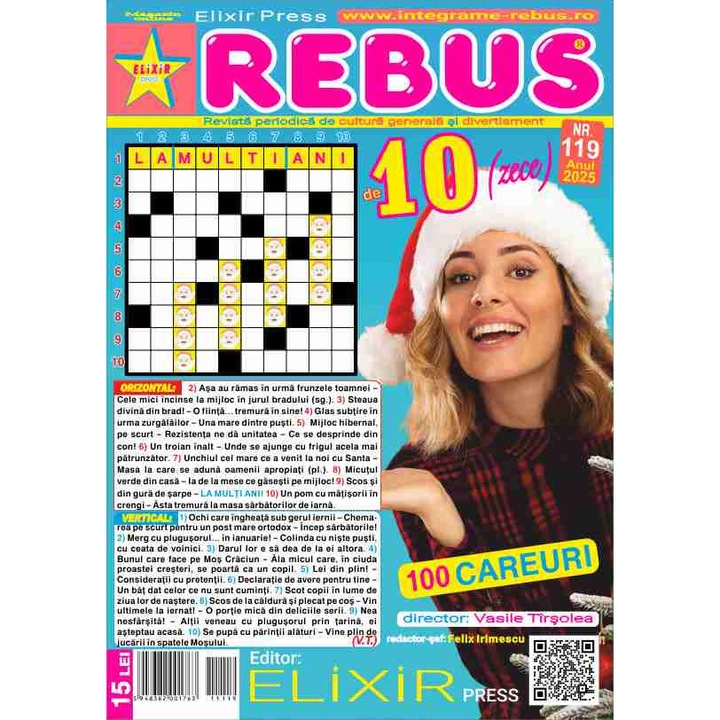 Integrame, Elixir Press, Rebus de zece nr 119, 100 pagini