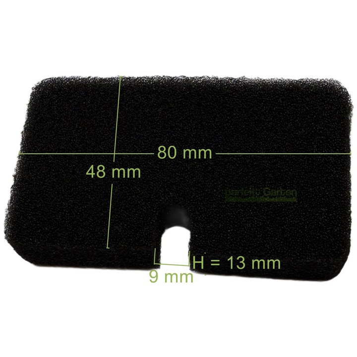 Filtru de aer pentru motocoasa Husqvarna 225 AI B BV BX H LD R RD RJ / 502 19 86-02