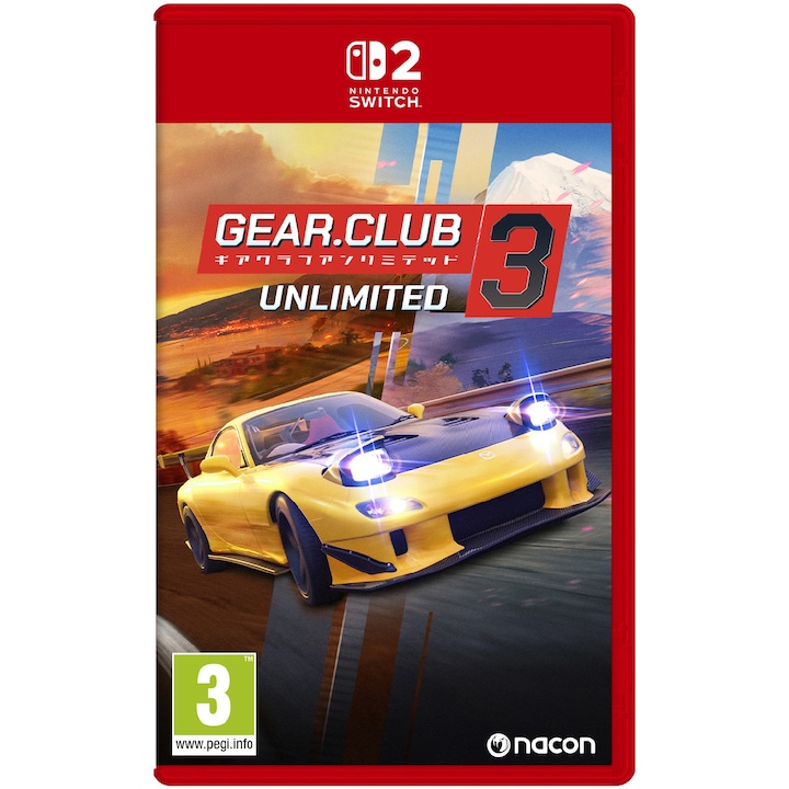 Joc Gear Club 3 Unlimited pentru Nintendo Switch 2 (Code in a box)