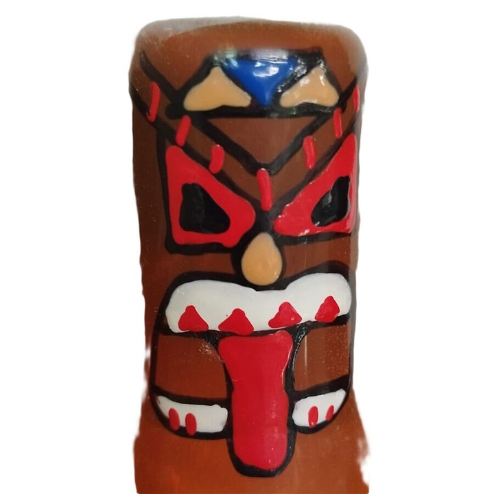 Prezervativ hand-made, CONDOMERIE, model totem Tiki