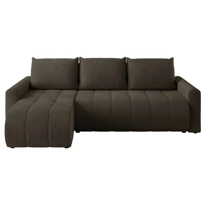 Coltar extensibil living Jula, MIRJAN 24, maro, 149x230x87 cm