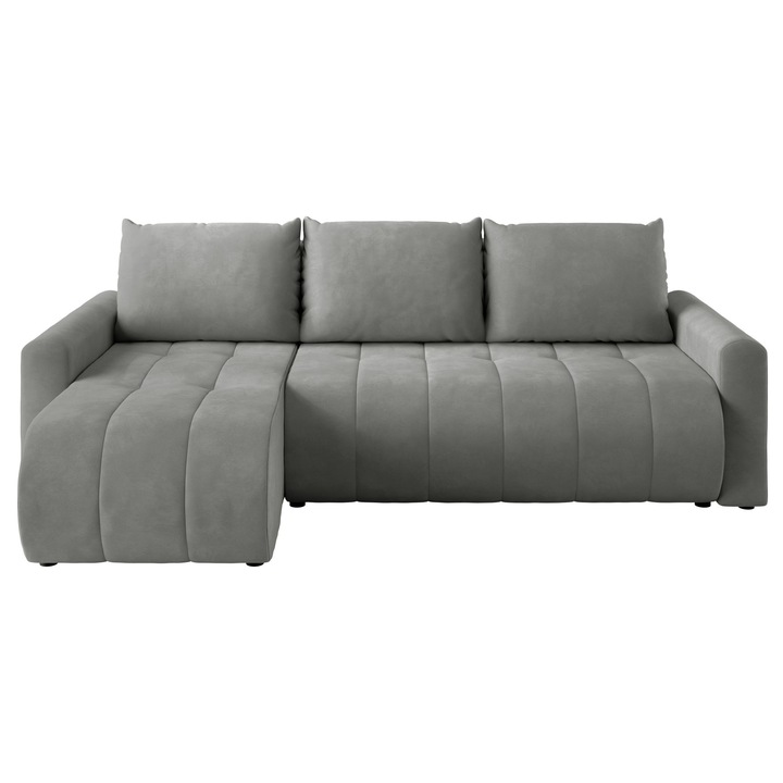 Coltar extensibil living Jula, MIRJAN 24, gri, 149x230x87 cm