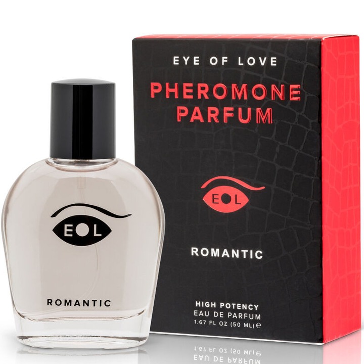 Parfum Eye of Love Romantic, 50 ml, lemongrass, vanilie, feromoni
