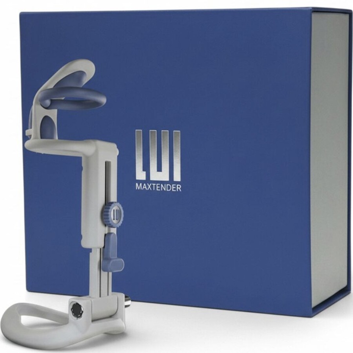 Dispozitiv de tractiune MAXTENDER M, 2 inele din silicon, 3 cordoane, 2 curele, 1 inel ABS, set complet, silicone medical, 185g