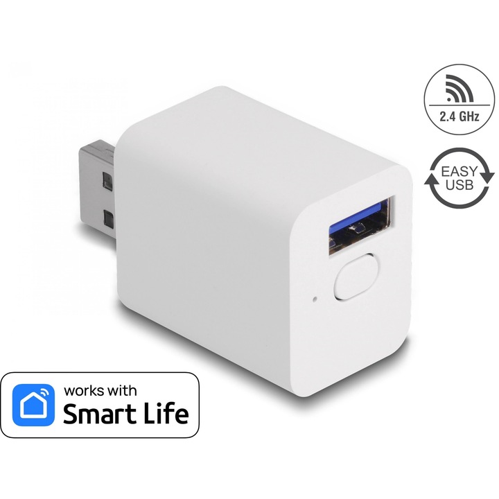 Priza smart wifi 1 x EASY-USB, Delock 11832