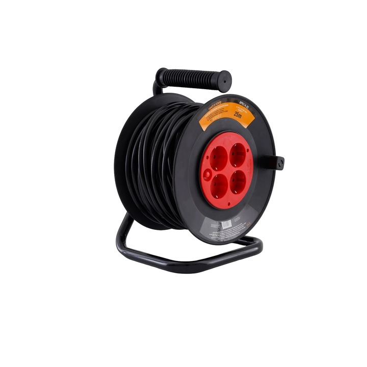 Prelungitor electric cu bobina 25M ROTOR RPR3-4-25, 1,5mm (3x1,5mm)