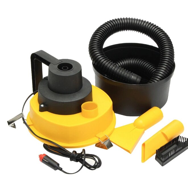 Aspirator Auto Turbo filtru de praf detasabil aspira umed si uscat alimentare la bricheta auto