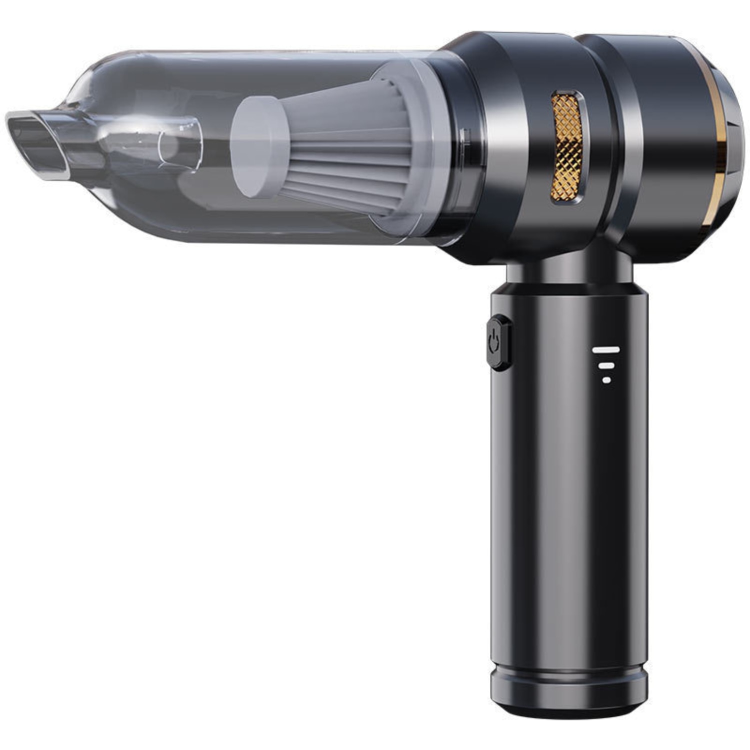 Aspirator portabil 3-in-1, JahVid, 16.000 Pa, motor brushless 100W, negru, fără fir