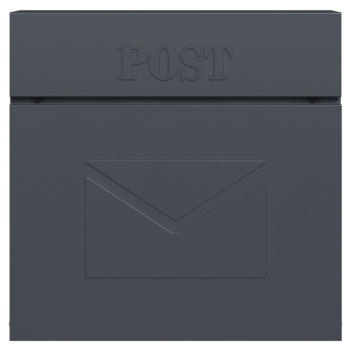 Cutie postala, Maison Mex MAIL, L.37 l.11 H.37 cm, antracit
