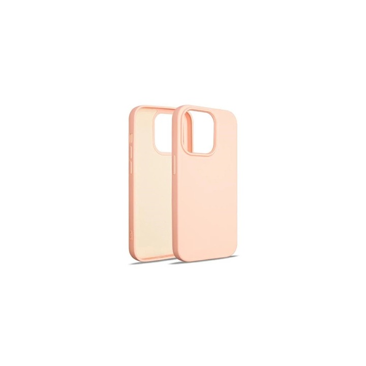 Beline szilikon iPhone 15 Pro 6.1 készülékhez tok rózsaarany