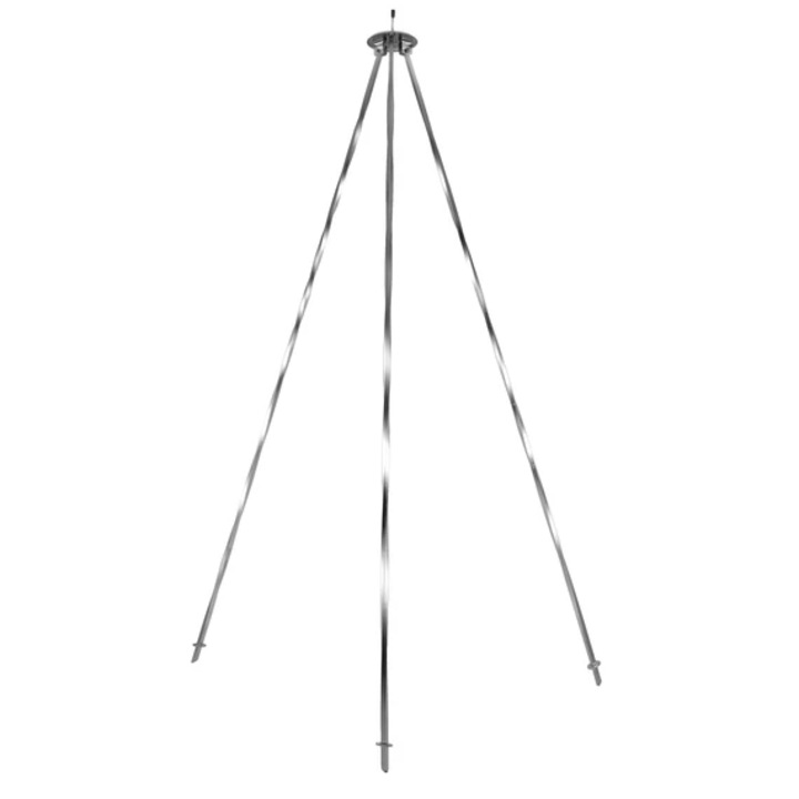 Suport gratar Perfect Home, inox, 117cm, picioare groase 7mm