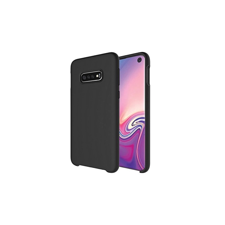 Beline Silikon tok Samsung S10 G973 készülékhez fekete