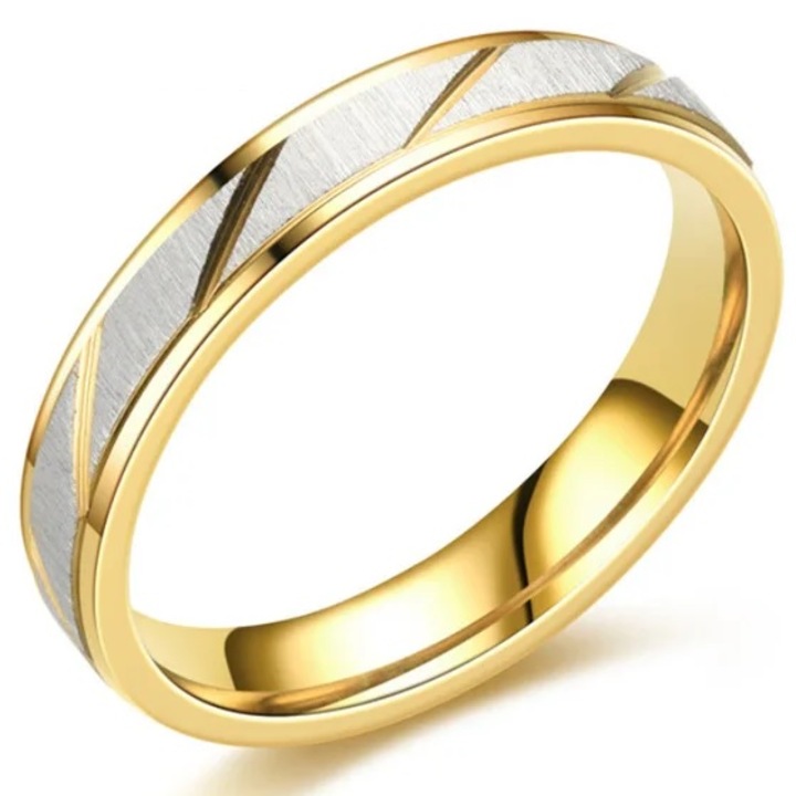 Inel de dama SP-32405 - Auriu/49mm