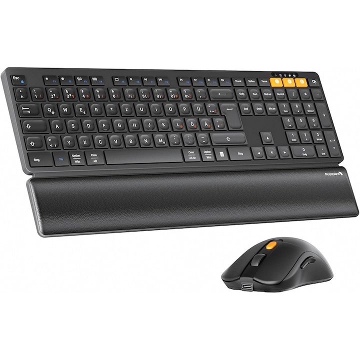 Tastatura mecanica gaming Glorious RGB GMMK 2 Full-Size Keyboard - Fox Switches, US layout, alb