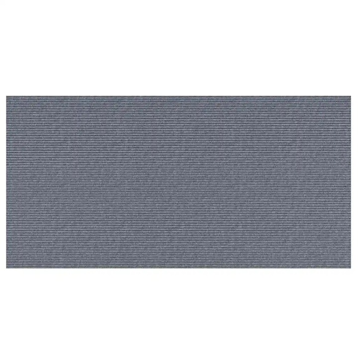 vidaXL Szőnyeg futó Világosszürke 100 x 200 cm szövet 42011435