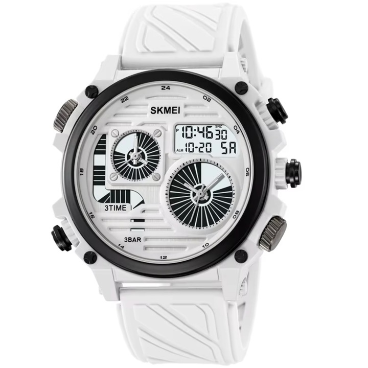 Ceas SKMEI SP-35264 - Alb