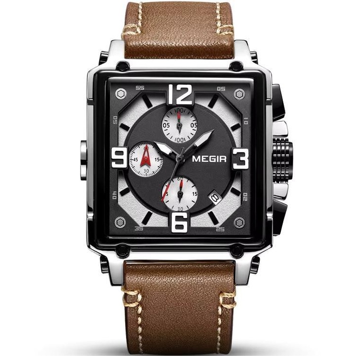 Ceas MEGIR VI-38570 - Maro / Negru