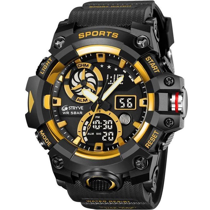 Ceas STRYVE HU-38684 - Negru / Aurie
