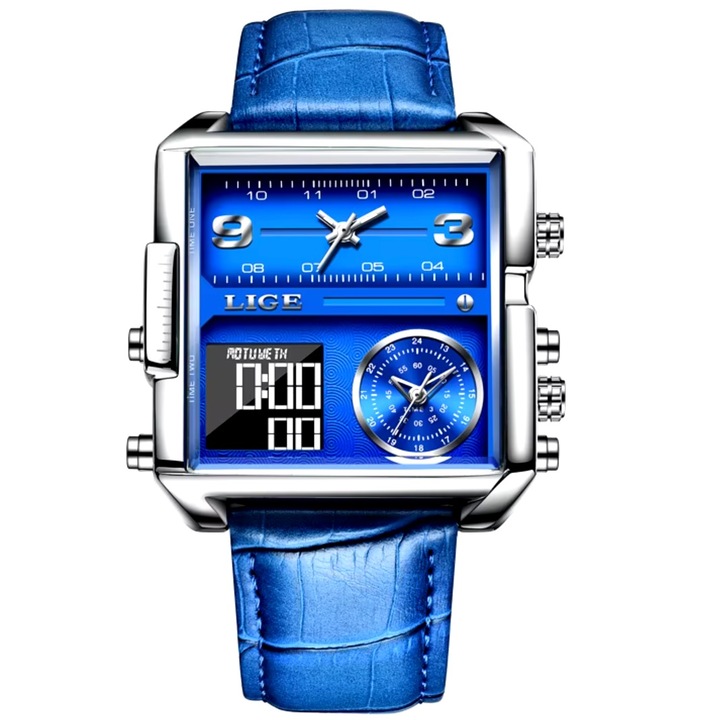Ceas LIGE XU-35204 - Albastru
