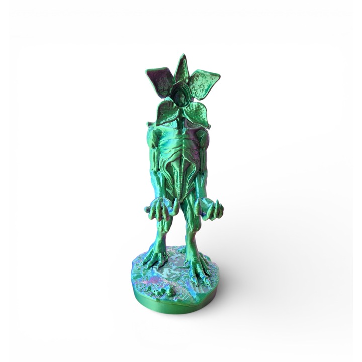 Suport telefon si controler Demogorgon, figurina, design 3D, decorativ, multicolor