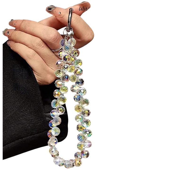 Gyöngyös kulcstartó táskára, telefonra