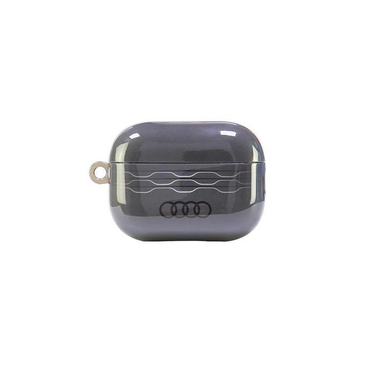 Audi IML Geometric Pattern AirPods Pro 2 készülékhez tok szürke AU-IMLAPP2-A6/D3-GY
