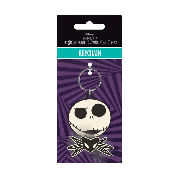Jack Skellington pörgetős kulcstartó