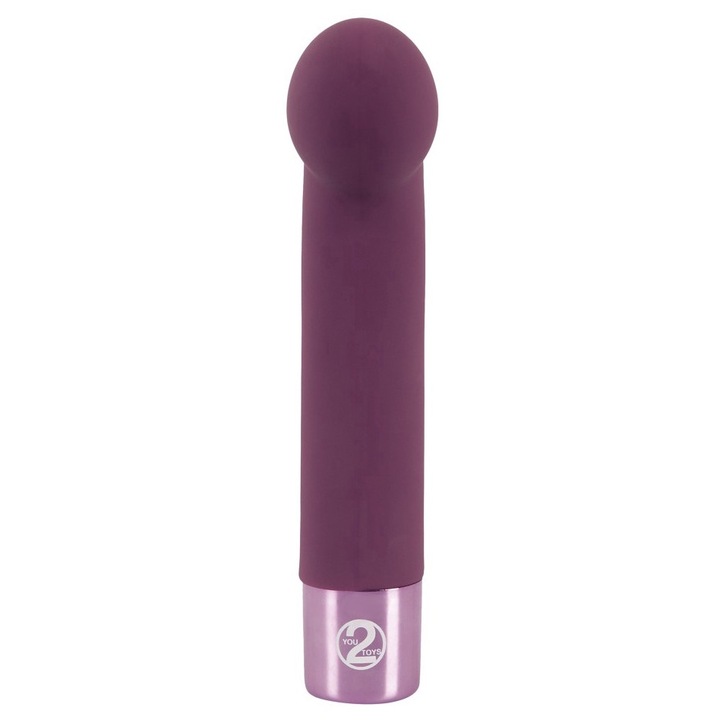 Вибратор G-Spot 16см Elegant Series, 15 режима на вибрация, водоустойчив, силиконов, с USB кабел
