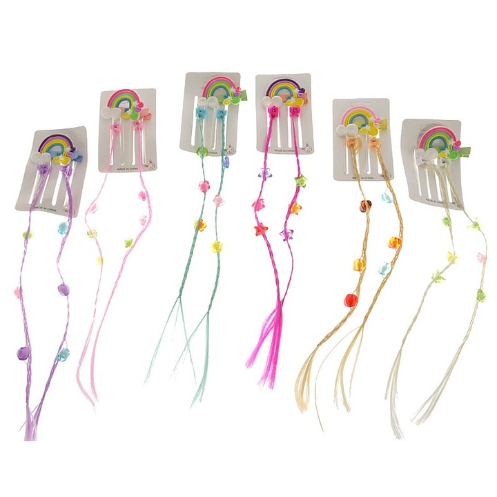 Set 12 accesorii par, ADAR, prindere cu 2 codite si ornamente