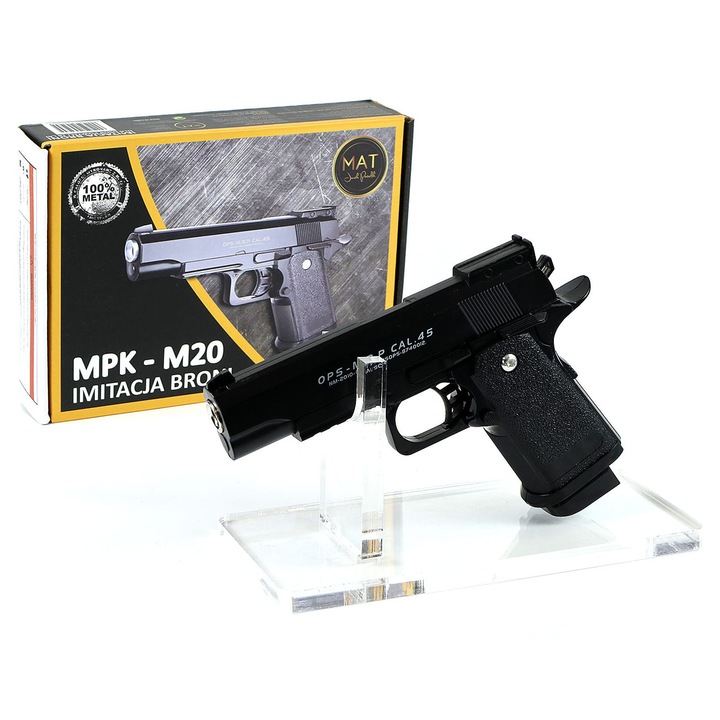 Метален пистолет играчка MPK-M20, матов
