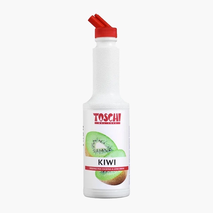 Sirop Toschi Piure de kiwi 1kg, 70% suc si pulpa, textura cremoasa, dulce-acrisor